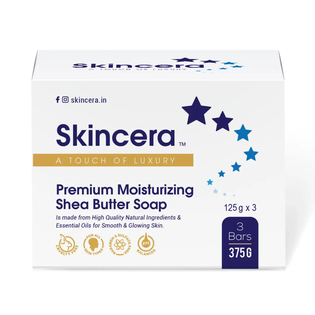 Skincera Shea Butter Moisturizing Handmade Vegan Soap Combo