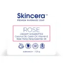 Skincera Rose Shea Butter Moisturizing Handmade Vegan Soap Pack of 3